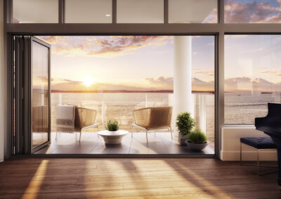 Infinity Shore Club Residences D3 Penthouse Rendering